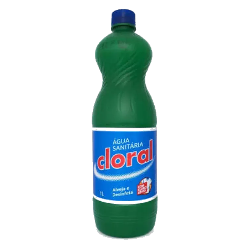 Agua sanitária Cloral 1L