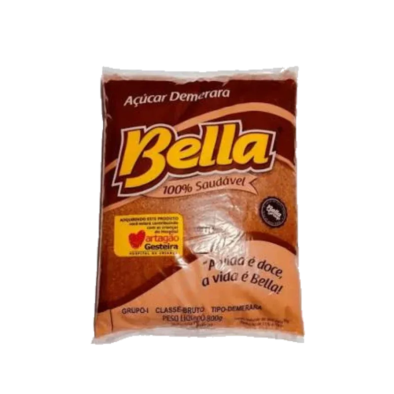 Açúcar Demerara Bela 1kg