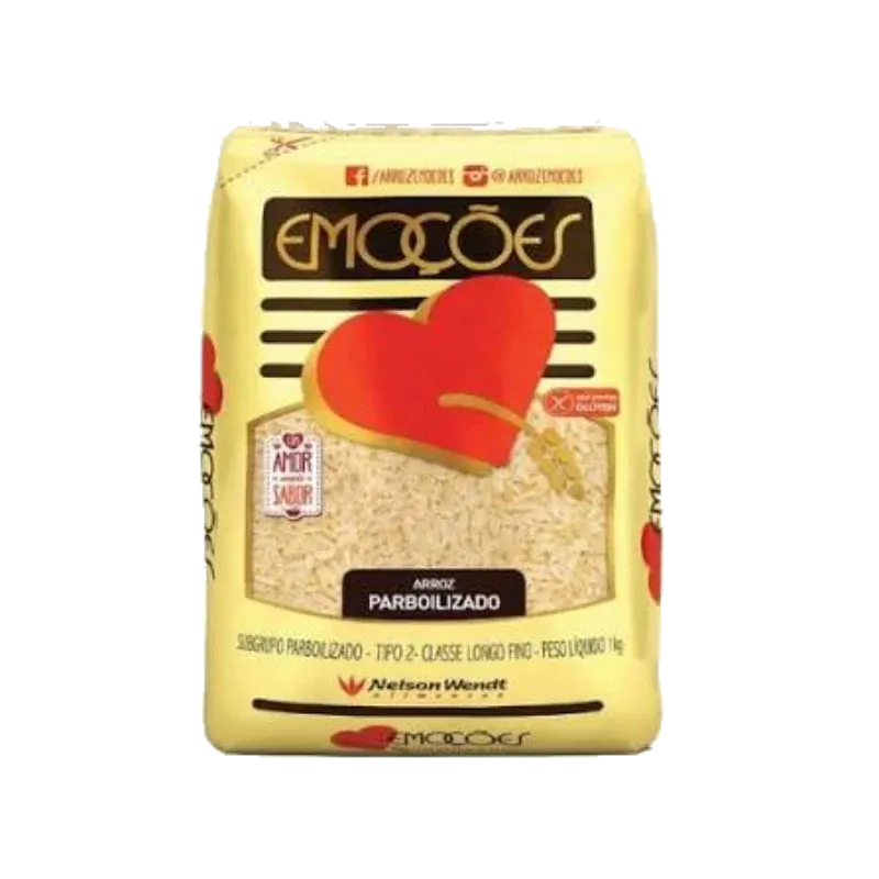 Arroz Parboilizado Emoções 1kg